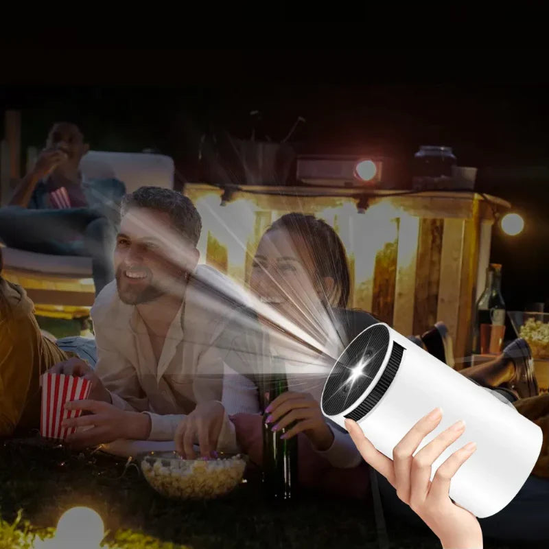 Projetor Portátil HY320 Pro 4K - Promoção de Agosto